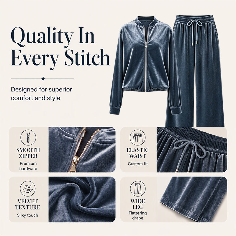 🍁New Fall Collection-Women's Velvet 2-Piece Outfits