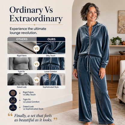 🍁New Fall Collection-Women's Velvet 2-Piece Outfits