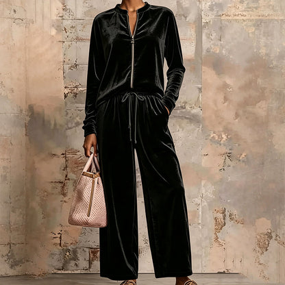 🍁New Fall Collection-Women's Velvet 2-Piece Outfits