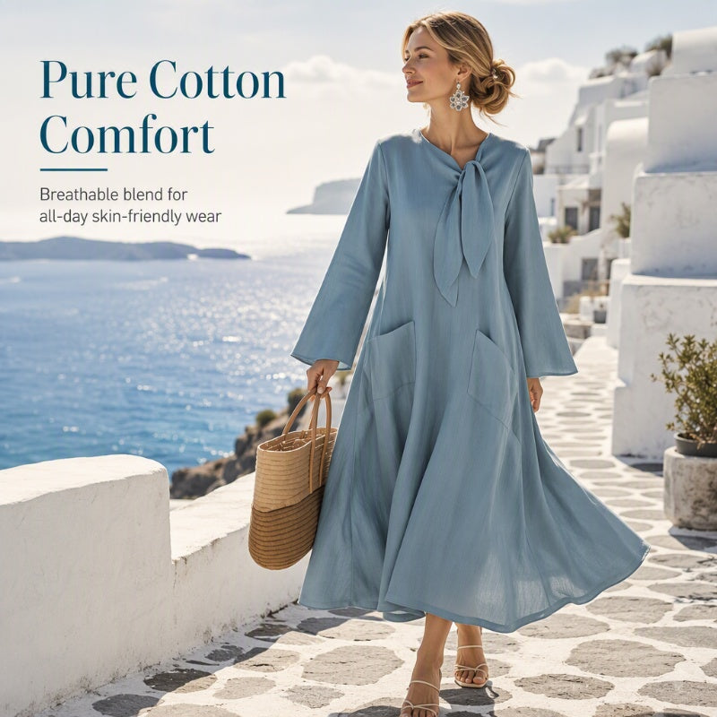 🍁New Fall Collection-Effortless Pocket Midi Dress