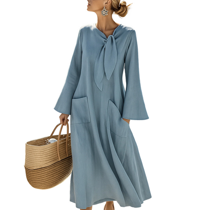 🍁New Fall Collection-Effortless Pocket Midi Dress