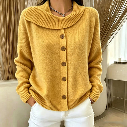 ⌛Limited-Time Offer-Women's Irregular Collar Knit Cardigan