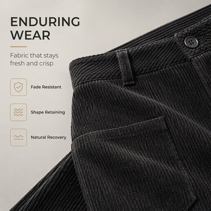 ✨ Easy Everyday Comfort | Women's Relaxed Wide-Leg Pants with Side Pockets