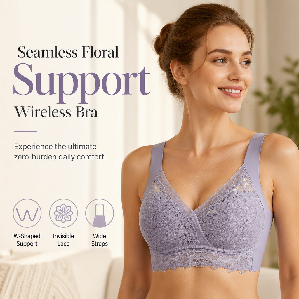 ⌛Limited-Time Offer-Women's Wireless Lace Bra