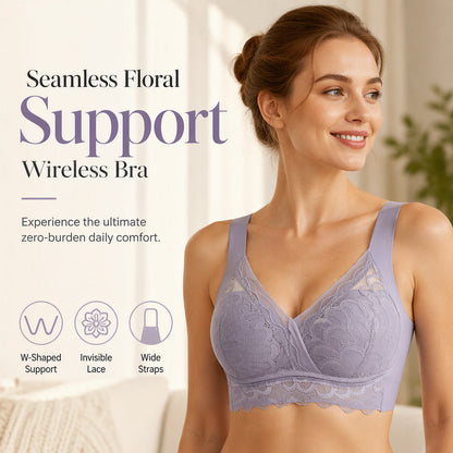 ⌛Limited-Time Offer-Women's Wireless Lace Bra