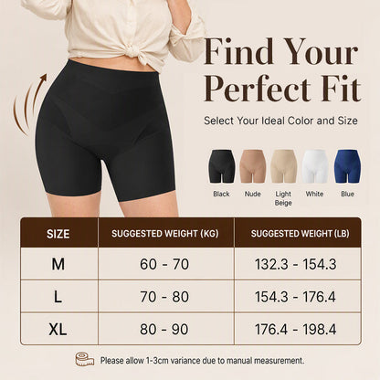 ✨ Smooth Everyday Comfort | Women's Seamless High-Waist Tummy-Control Boyshorts