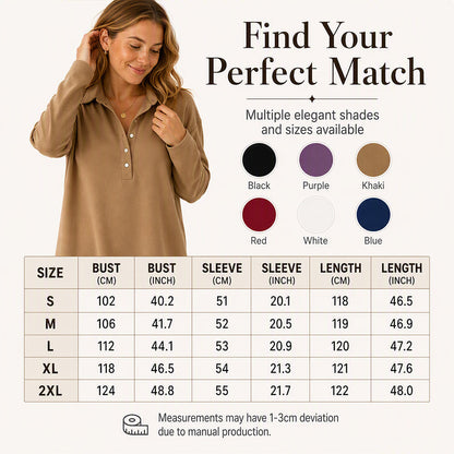 🍁New Fall Collection-Women's Long Sleeve Knit Sweatshirt Dress