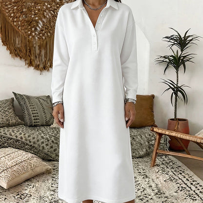 🍁New Fall Collection-Women's Long Sleeve Knit Sweatshirt Dress