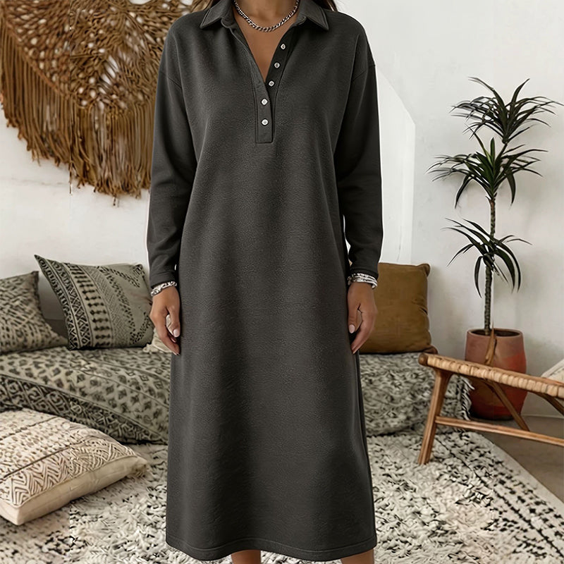 🍁New Fall Collection-Women's Long Sleeve Knit Sweatshirt Dress