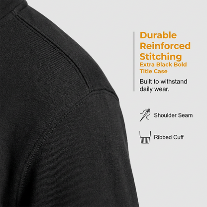 ⌛Limited-Time Offer-Premium Quarter-Zip Pullover Sweatshirt