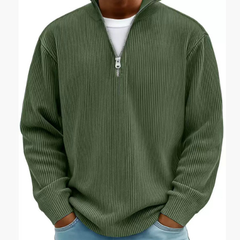 ⌛Limited-Time Offer-Premium Quarter-Zip Pullover Sweatshirt