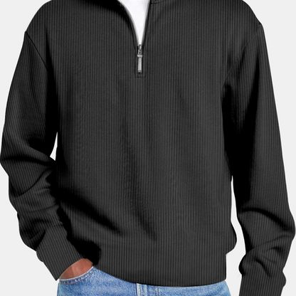 ⌛Limited-Time Offer-Premium Quarter-Zip Pullover Sweatshirt