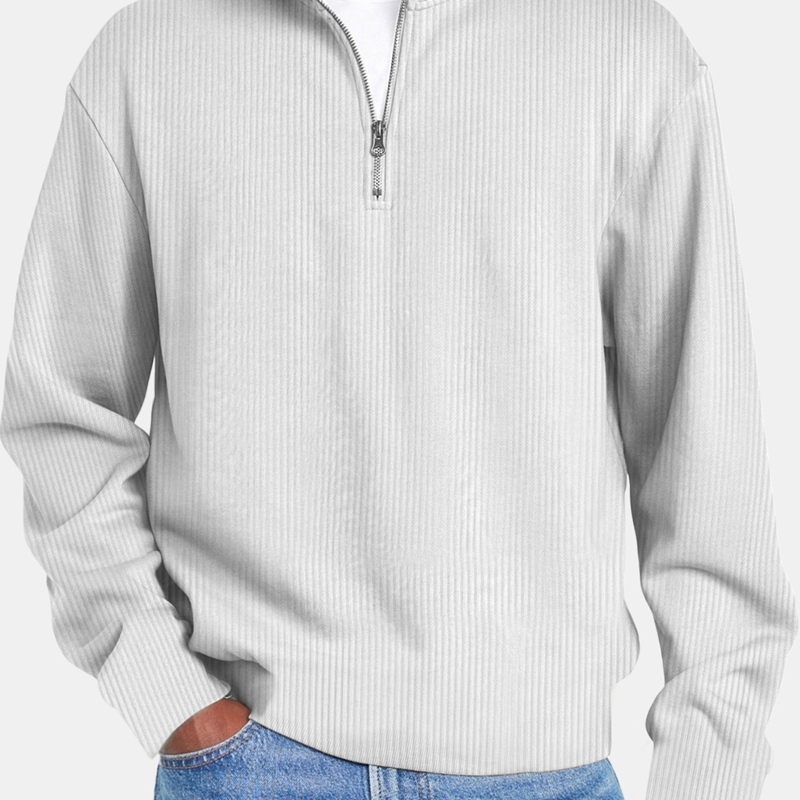 ⌛Limited-Time Offer-Premium Quarter-Zip Pullover Sweatshirt