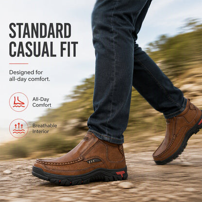 ⌛Limited-Time Offer-Men's Casual Slip-On PU Leather Shoes