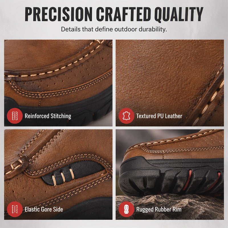 ⌛Limited-Time Offer-Men's Casual Slip-On PU Leather Shoes