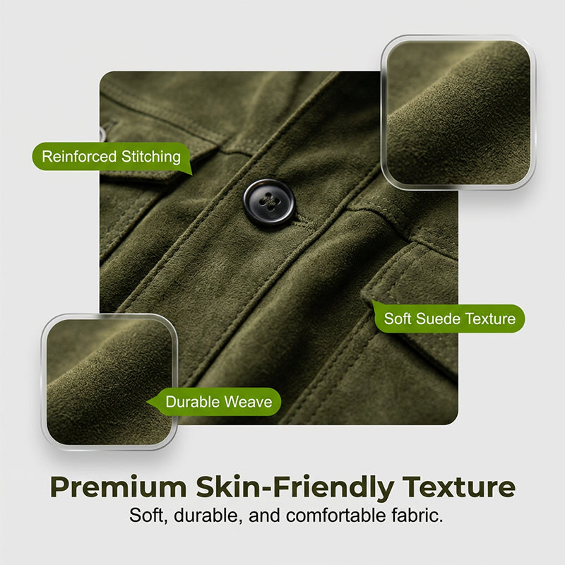 ✨ Timeless Quality | Men's Classic Corduroy Stand-Collar Jacket-Free Shipping