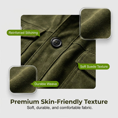✨ Timeless Quality | Men's Classic Corduroy Stand-Collar Jacket-Free Shipping