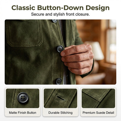 ✨ Timeless Quality | Men's Classic Corduroy Stand-Collar Jacket-Free Shipping