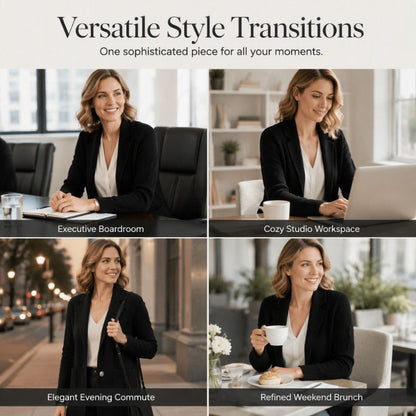 ✨ Elevated Everyday Comfort | Women's Lapel-Collar Knit Cardigan