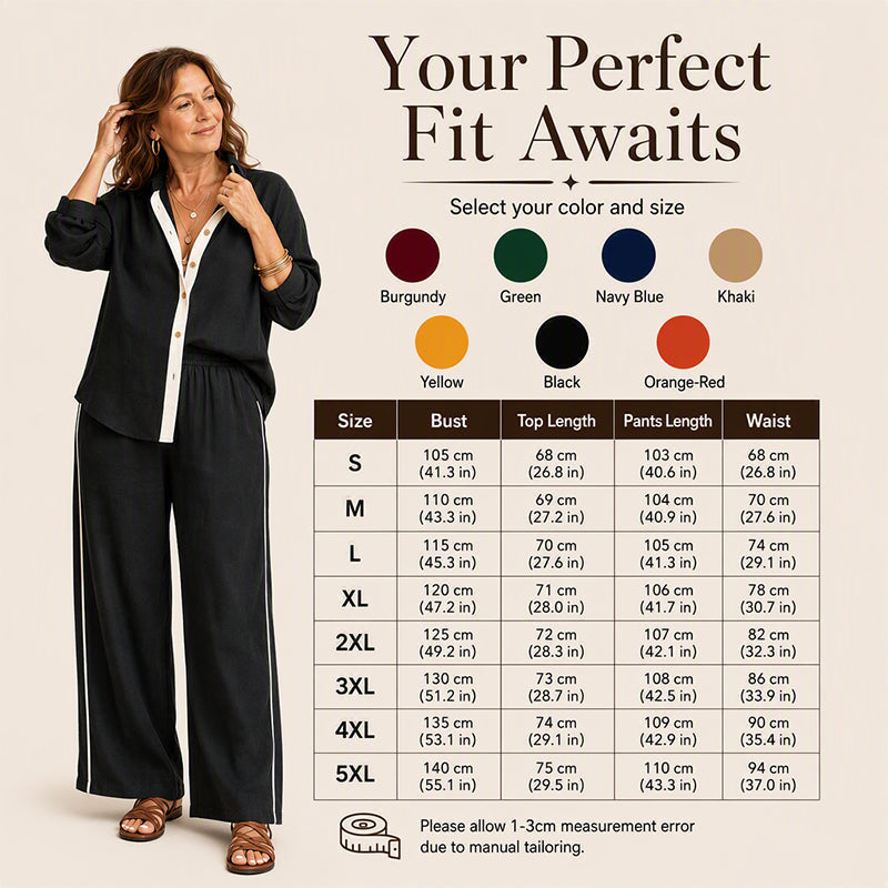 ✨ Easy Everyday Comfort | Women's Relaxed-Fit 2-Piece Casual Set
