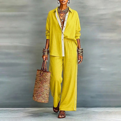 ✨ Easy Everyday Comfort | Women's Relaxed-Fit 2-Piece Casual Set
