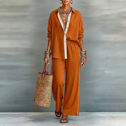 ✨ Easy Everyday Comfort | Women's Relaxed-Fit 2-Piece Casual Set