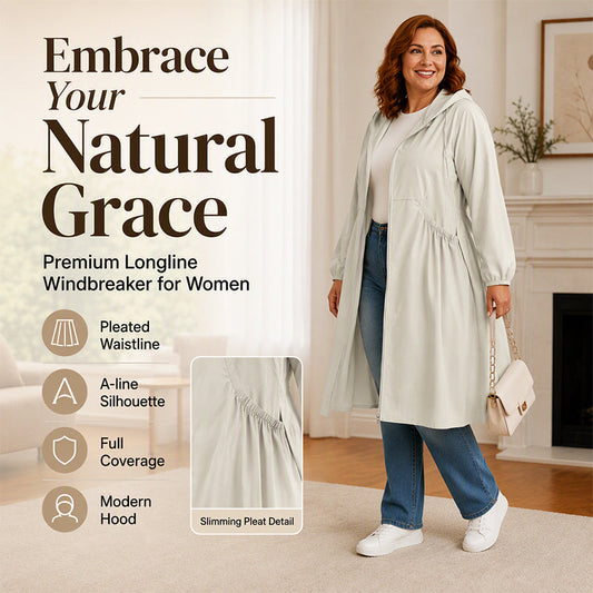 🧥 Timeless Comfort | Women's Mid-Length Hooded Everyday Jacket-Free Shipping