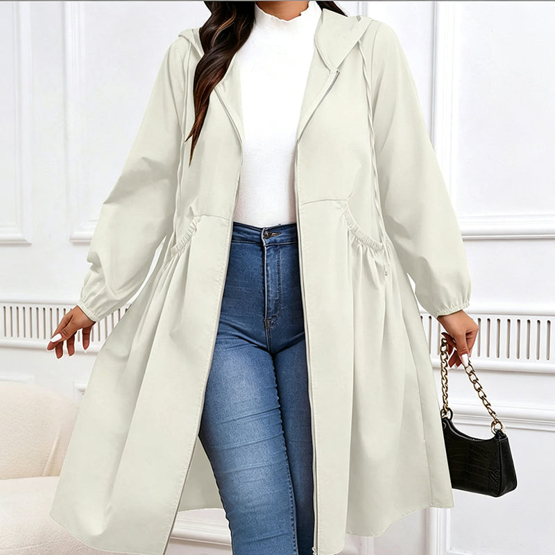 🧥 Timeless Comfort | Women's Mid-Length Hooded Everyday Jacket-Free Shipping