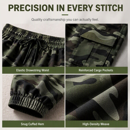 ✨ Easy Everyday Comfort | Women's Stretch High-Waist Multi-Pocket Cargo Joggers