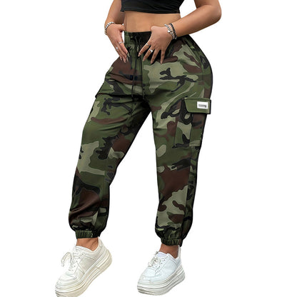 ✨ Easy Everyday Comfort | Women's Stretch High-Waist Multi-Pocket Cargo Joggers
