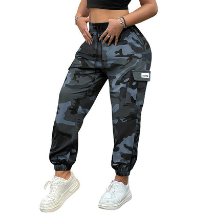 ✨ Easy Everyday Comfort | Women's Stretch High-Waist Multi-Pocket Cargo Joggers