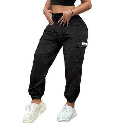 ✨ Easy Everyday Comfort | Women's Stretch High-Waist Multi-Pocket Cargo Joggers