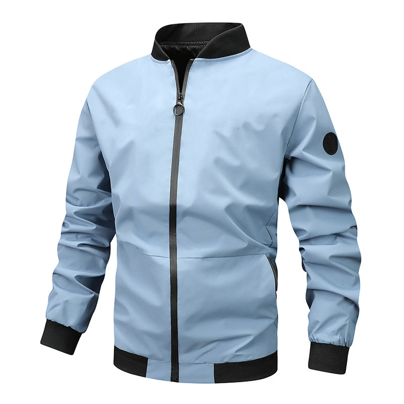 ✨ Timeless Quality | Men's Relaxed-Fit Classic Bomber Jacket