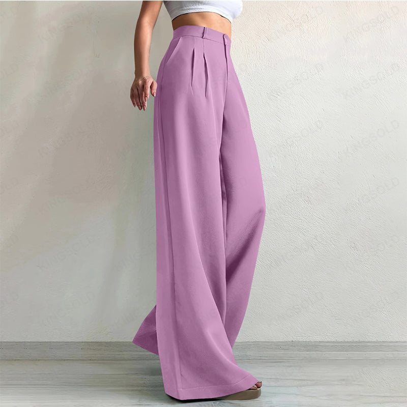Women's High Waisted Wide Leg Suit Pants