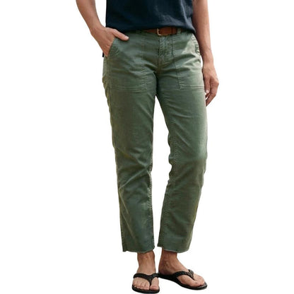 ✨ Practical Comfort | Women's Straight-Leg Cargo Pants with Deep Patch Pockets