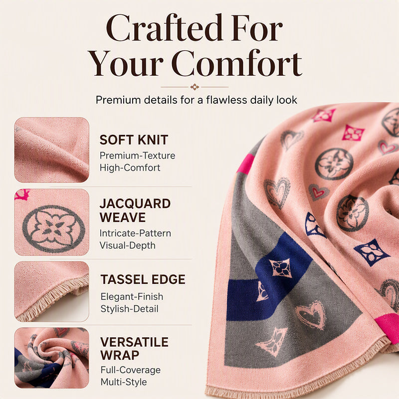 ❄️ Cozy Winter Comfort | Women's Warm Shawl Wrap