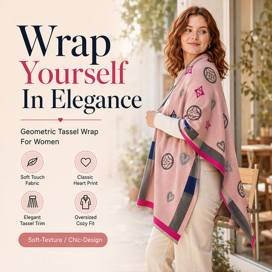 ❄️ Cozy Winter Comfort | Women's Warm Shawl Wrap
