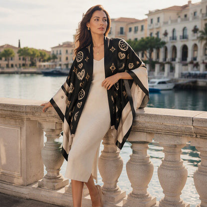 ❄️ Cozy Winter Comfort | Women's Warm Shawl Wrap