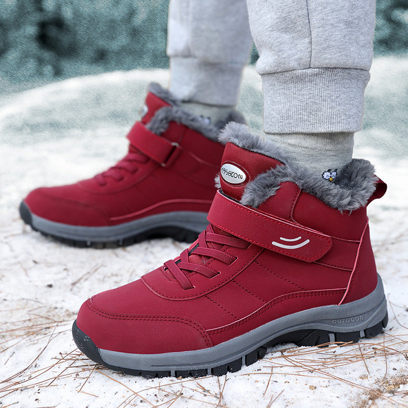 🔥Early Winter Discount-50% OFF⏰Nice gift* Plush and thick cotton anti slip shoes