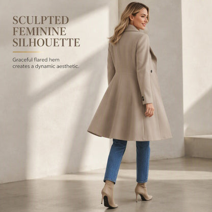 ⌛Limited-Time Offer-Women's Elegant Slim Fit Lapel Coat