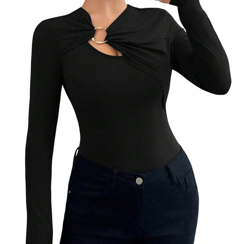 ✨New Arrivals & Special Offers-Sculpting Cutout Top