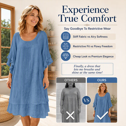 ⌛Limited-Time Offer-Women's Summer Loose Ruffle Sleeve Dress