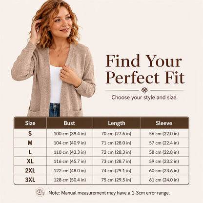 ⌛Limited-Time Offer-Women's Casual Open Front Knit Cardigan