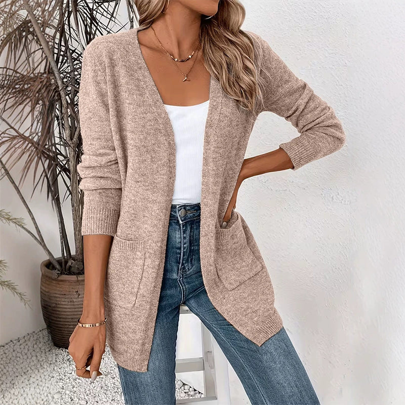 ⌛Limited-Time Offer-Women's Casual Open Front Knit Cardigan