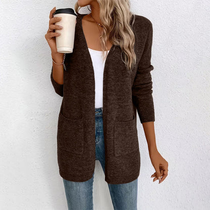 ⌛Limited-Time Offer-Women's Casual Open Front Knit Cardigan