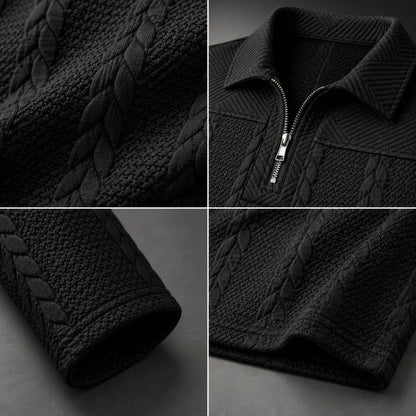 ✨New Arrivals & Special Offers-Men's Long Sleeve Half-Zip T-Shirt