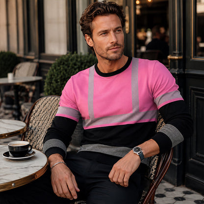 ✨New Arrivals & Special Offers-Men's Versatile Color Block Top