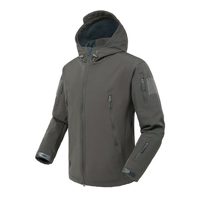 💥 Built for Wind & Rain | Men's Waterproof Insulated Outdoor Jacket