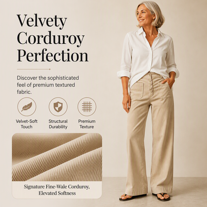 ✨New Arrivals & Special Offers-Women's Corduroy Wide Leg Pants