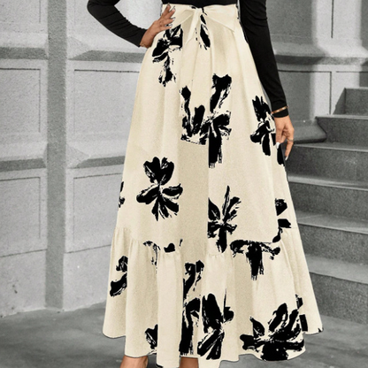 ⌛Limited-Time Offer-Floral Long Sleeve A-Line Maxi Dress for Women